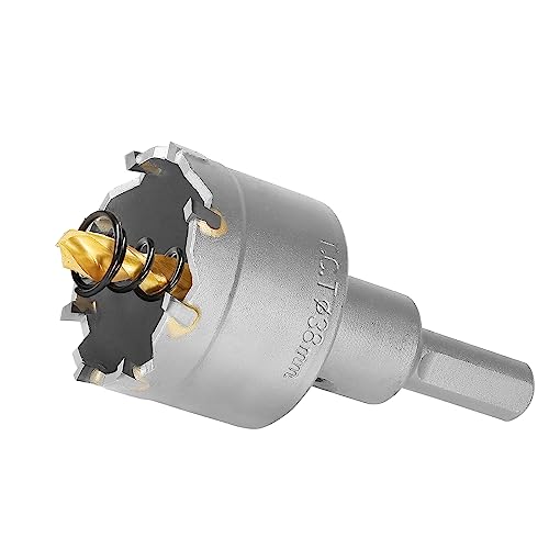 1-1/2 Inch Carbide Hole Saw with Titanium Plated Center Drill Bit (AOKAIMIAR)