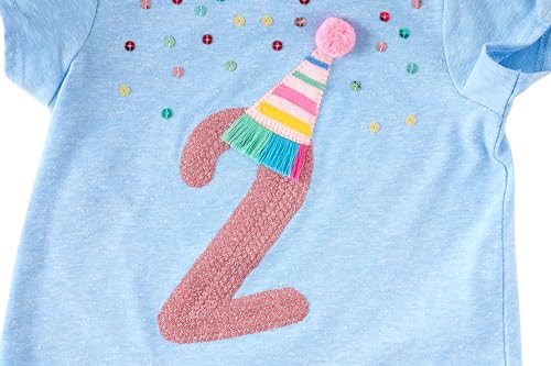 Mud Pie Two Birthday Tee Blue3