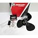 Mercury Black Max 3-Blade Aluminum Propeller, 12.25