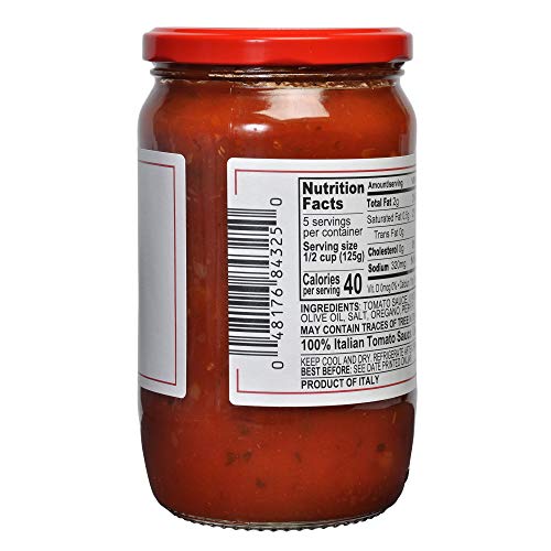 Mantova Italian Marinara Sauce 24 ounce (Pack of 2), 100% Italian Tomatoes, Made with only the finest, Italian ingredients, vegan, no added sugar, non-gmo, gluten free - Thumbnail 3