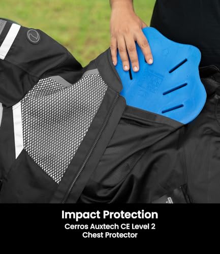 Image of Rynox Helium GT 3 Jacket - Mesh Motorcycle Riding Jacket | Impact Protection | Abrasion Resistance