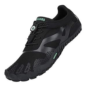 SAGUARO Unisex Barfußschuhe Outdoor Zehenschuhe Schnell Trocknend Traillaufschuhe EU 36-48