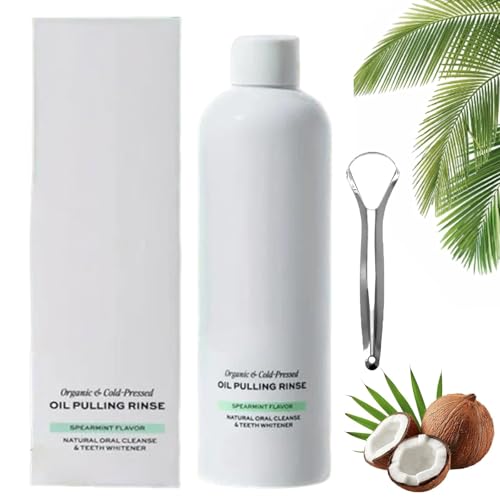 Enjuague bucal con aceite de menta verde, enjuague bucal Whyte con aceite de menta verde, enjuague bucal Whyte con aceie de ment verd (1 botella)