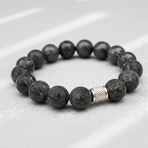 Image of THE MEN THING Natural Stone Bracelets - Adjustable Beaded Wristwear for Men & Boys (Multi-Design Collection)