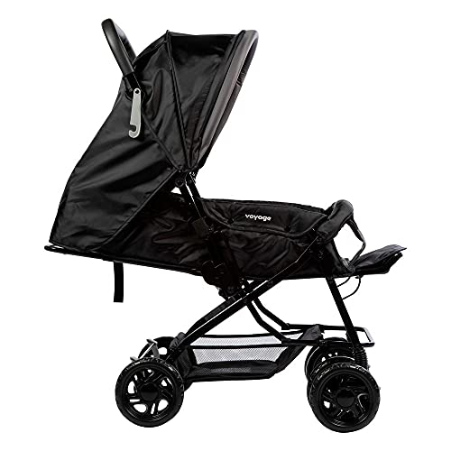 Carrinho de Bebê Luck Voyage - Preto