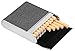 Pocket Carrying Cigarette Box Case for Hold 20 Regular Size (Hold 20 Black)