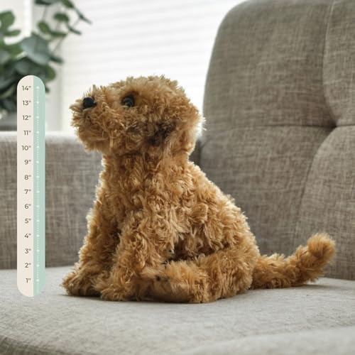 Bearington Lovely Doodles Caramel Dog Stuffed Animal 14 in - Puppy Stuffed Animals - Plush Dog Toys for Kids Goldendoodle Labradoodle Plushies - for Ages 3-14 - Thumbnail 6