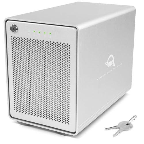 Mercury Elite Pro Quad OWC disco duro externo RAID 4 bay U3 carcasa almacenamiento 5