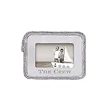 MARIPOSA 'The Crew Rope Statement Frame, 4x6 inch, Model Number: 2298,silver