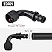 EVIL ENERGY 10AN 90 Degree Push Lock Hose Fitting End Black