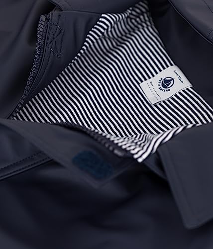 Petit Bateau NAVY BOYS KIDS HOODED RAIN JACKETS SIZES 3-12 YEARS4