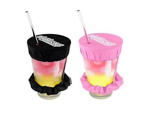 Nightcap The Original Drink Cover Scrunchie – As Seen On Shark Tank And TikTok - Reusable - Wear On Wrist Or In Hair, Prevent Drink Spiking - Sanitary Pocket Keeps Cover Clean