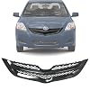 Grille Assembly Black For 2007-2008 Toyota Yaris Sedan Direct Replacement 5311152460C0