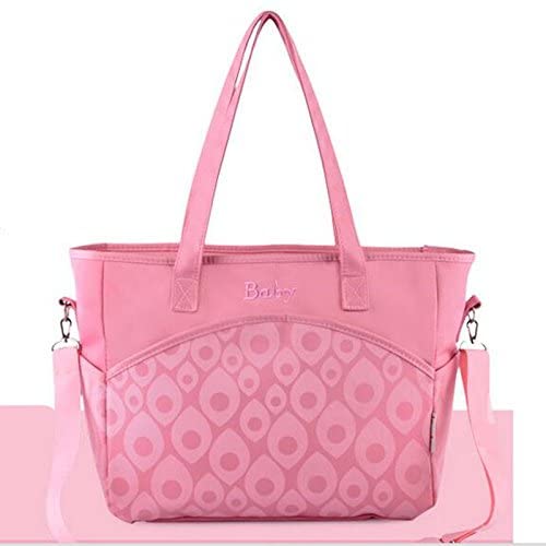Ubersweet PinkMummy Baby Bags Diaper Maternity Shoulder Tote Nappy Bags Cross-body Multifunctional print Large capacity bag