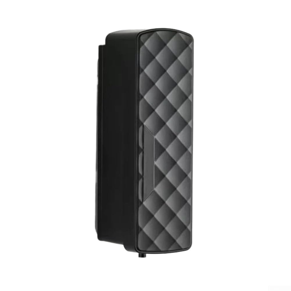 Wall Mounted Soap Dispenser 3 Chamber, 1500ML Shower Shampoo Dispenser No Drill, ABS Waterproof Bathroom Organizer With Large Button(A)