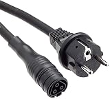 Wieland Gummi Anschlussleitung Buchse RST20i3 - SchuKo-Stecker (Typ F) 5m RST20I3K1BF 15 50SW