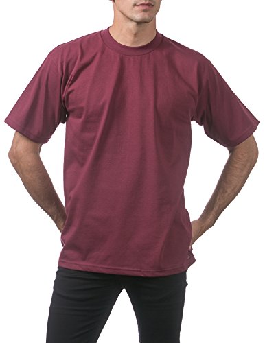 Image of Pro Club Men's 3-Pack Heavyweight Cotton Short Sleeve Crew Neck T-Shirt