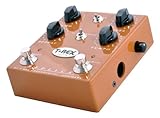 T-Rex REPLICA - Pedal de efecto reverb para guitarra, color marrón