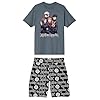 Bioworld Jujutsu Kaisen Group Shot Men's 2-Pack Pajama Set