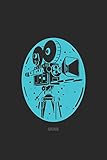 Retro Theater Vintage Kamera: FOTOGRAFEN UND KAMMERMANN NOTIZBUCH 6x9 (A5) 120 Seiten kariert! für Filmer & Kameramänner Fotografie,Theater, Liebhaber ... | Journal | Wochenplaner | Organiser |