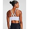 Under-Armour-Womens-Seamless-Low-Impact-Long-Bra Under Armour Women's Seamless Low Impact Long Sports Bra , White (100)/Halo Gray , X-Large