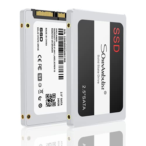 Somnambulist SSD 1TB SATA III 6GB/S Interno Disco Rígido Unidade De Estado Sólido De 2,5”7mm 3D NAND
