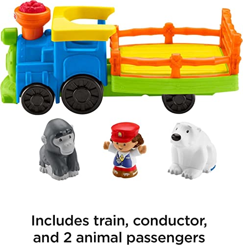 Fisher-Price CMP36 Little People Toddler Toy Train Choo-Choo Zoo thumb #3