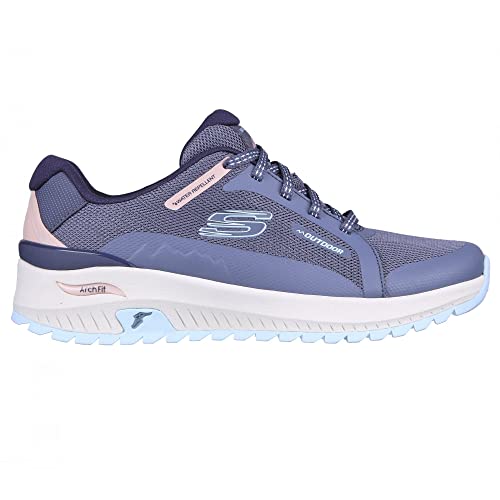 Skechers Skechers Women's 180081 Slt Trekking Low Cut, Slate Hot Melt Slate Mesh Blue Trim, 5.5 UK