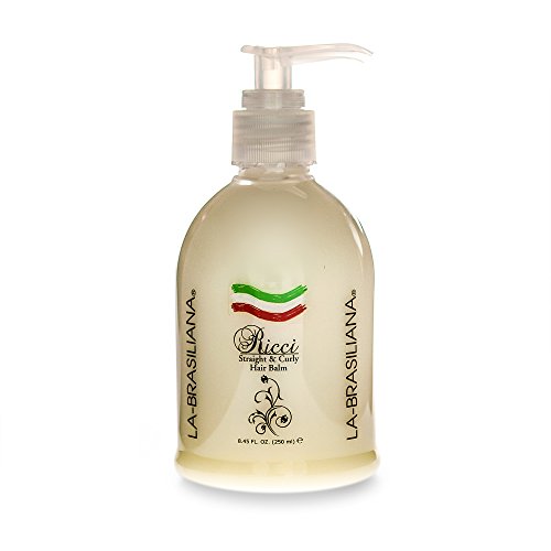 La-Brasiliana Ricci Straight & Curly Hair Balm 8.45 fl.oz.