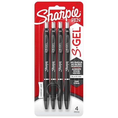 Sharpie S-Gel Retractable Gel Pens, 0.5mm Cover