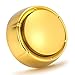 Cover Easy Button Recordable Sound Talking Button Custom Office Desk Gag Gift 30 Seconds 2 AAA Batteries Included - Newest Color- Gold