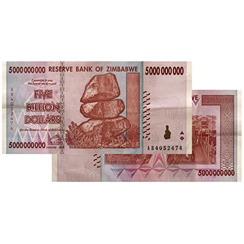 2008 I Zimbabwe 5 Billion Dollars Inflation Bill,Novelty No Value African Bill For Collectors. 5 Billion Graded By Seller. Circulated Condition