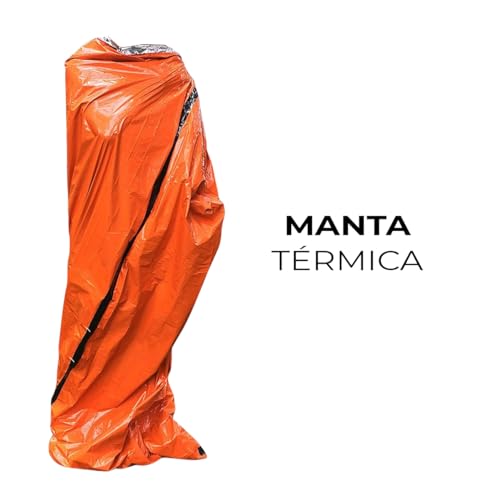 Barraca de Emergência e Cobertor Térmico Bask – Multiuso com Isolante Térmico em Alumínio, Inclui Ap