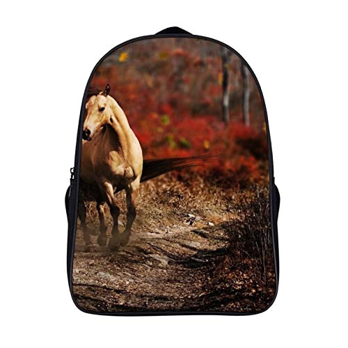 Sac à dos de voyage imprimé animal 3D pour les trajets quotidiens des étudiants et des ados actifs