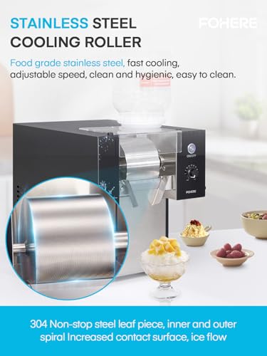 Máquina para Hacer Hielo Snowflake 360W con 100 Niveles miniatura 4