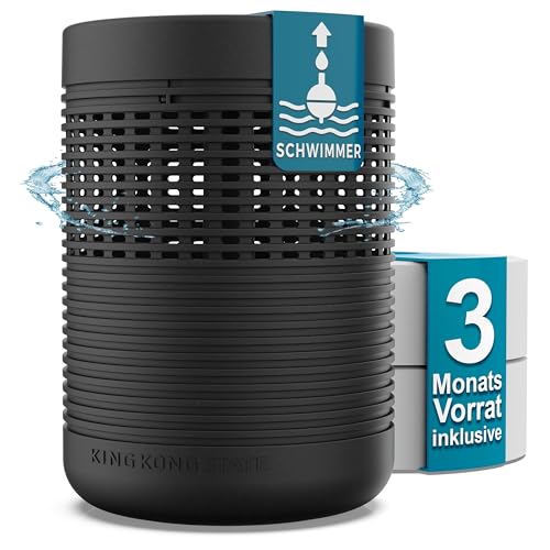 King Kong State Luftentfeuchter ohne Strom | bis 27m² | inkl. 3-Monatsvorrat Luftentfeuchter-Granulat | Raumluftentfeuchter gegen Schimmel in Wohnung, Bad | entfeuchtet Keller | dehumidifiers for home King Kong State Luftentfeuchter ohne Strom | bis 27m² | inkl. 3-Monatsvorrat Luftentfeuchter-Granulat | Raumluftentfeuchter gegen Schimmel in Wohnung, Bad | entfeuchtet Keller | dehumidifiers for home