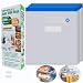 Daarcin Super Large Sous Vide Bags15pcs kit,BPA Free Reusable Vacuum Sealer Bags and 2pcs Sealing Clips for Food Storage and Sous Vide Cooking(11.8x13.4in/30x34cm)