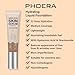 PHOERA Hydrating Foundation,Hypoallergenic Tinted Moisturizer Glow Serum Foundation for Mature Skin.(N02 Nude)