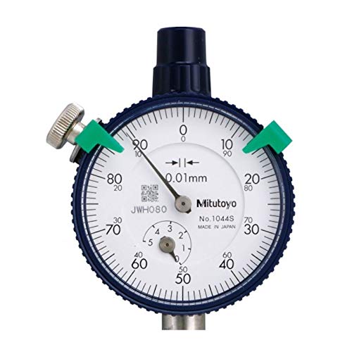 Mitutoyo 1044S Plunger Dial Indicator 5mm Compact Mini Gauge 2