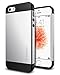 Spigen Slim Armor iPhone SE Case with Air Cushion Technology and Hybrid Drop Protection for iPhone SE 2016 - Satin Silver