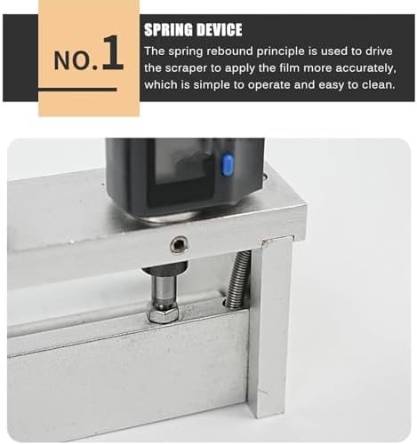 Adjustable Films Coating Applicator with Digital Micrometer, Precise Wet Film Thickness Device, 1-6000μm for Accurate Coating Application