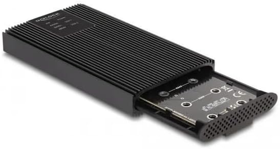DeLOCK 42022 M.2 NVMe SSD Enclosure Front View