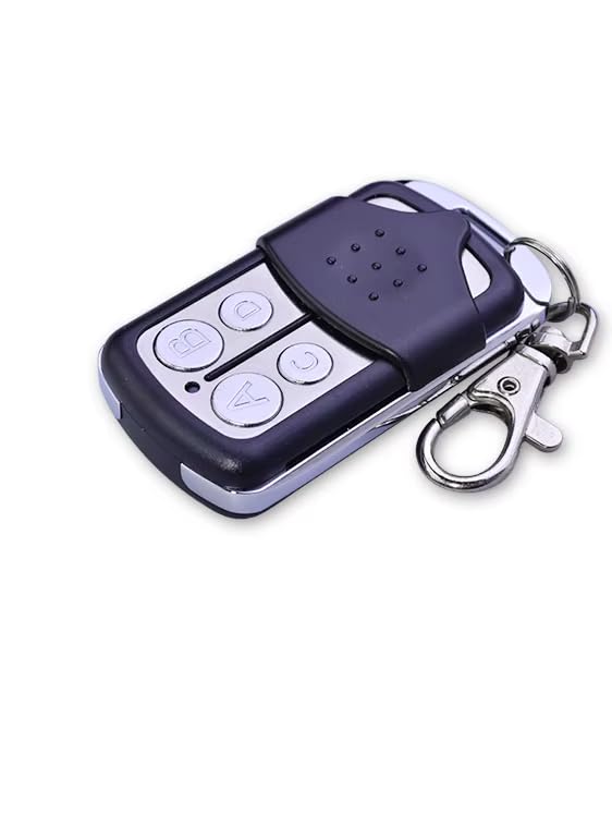 e-INFNITY YET-019 433 MHz RF Remote Control duplicator Rolling Code Remote Control Key Clone Receiver Fixed dial Code(Steel Black)-image-47