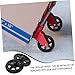 PRETYZOOM 4pcs Replacement Wheels for Shopping Cart Rolling Cart Wheels for Grocery Trolley