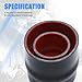 Automotive General Purpose Silicone Hose, Hump Straight, 2.5