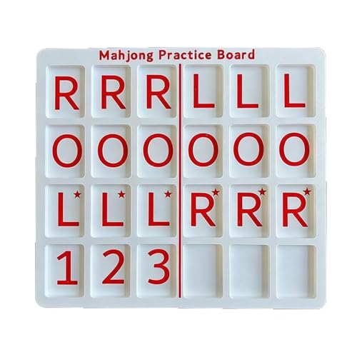 Mahjong Solo Practice Board 3D Printable