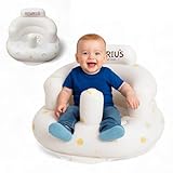 KEWRIUS Inflatable Baby Seat Floor Seats for Babies 3 Months and Up for Infants, Blow Up Chair...
