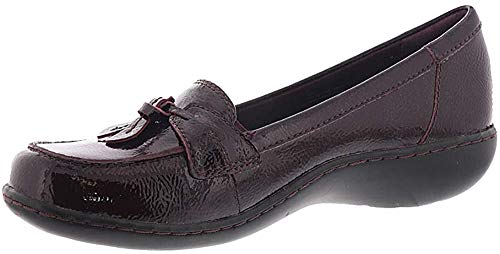 clarks ashland bubble burgundy patent