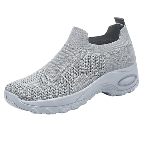 Zapatillas Fascitis Plantar Mujer Antideslizantes Fitness Cómodo Calzado Deportivo Zapatos Casuales de Verano para Mujer,Nuevos,Cómodos,de Gruesa Y,Malla Transpirable. Deportivas Ortopédicas Deporte