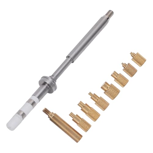YWBL-WH - Brass Knurled Nut Inserts, Heat Set Insert Tool, Pine64 Adapter, for TS100, TS101, PTS200 Soldering Iron Head,Screw Design Nut Insert Kit with 2 Heating Head Adapters